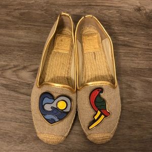 Tory Burch mismatched espadrilles